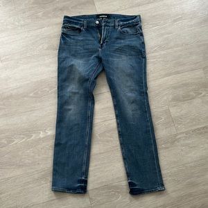 Express 33x30 slim jeans